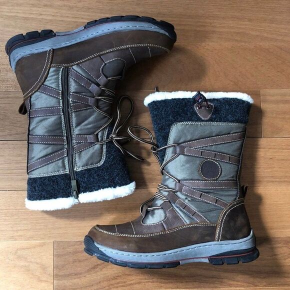 Spring Step Brurr Brown Boots 38 EU 7.5 US - Picture 1 of 6